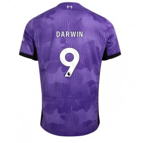 Liverpool Darwin Nunez #9 Tredje trøje 2023-24 Kort ærmer